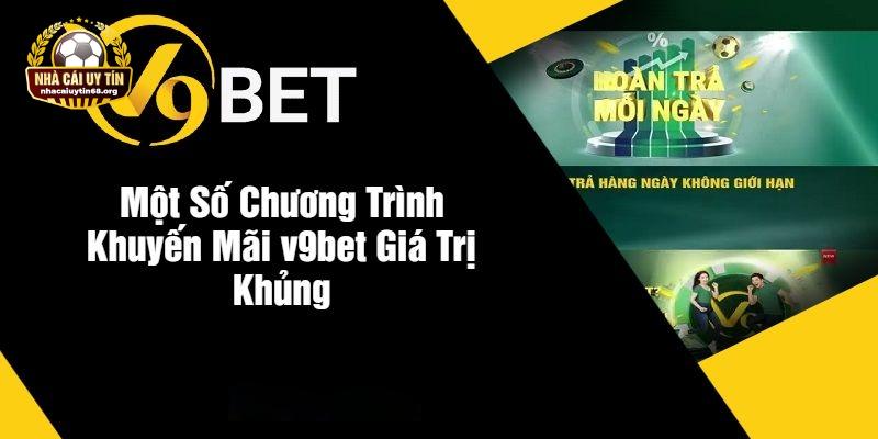 V9Bet thường xuyên có các chương trình ưu đãi dành cho người chơi mới