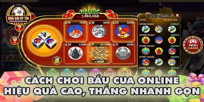 Cách chơi bầu cua với nhiều cửa cược